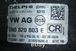 08-14 Audi Vw Skoda Seat A/c Air Conditioning Con Compressor Pump 5n0820803e