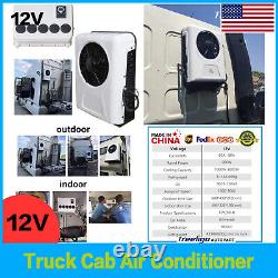 12000 BTU 12V Truck Cab Air Conditioner Aircon For Semi Trucks Bus RV Caravan