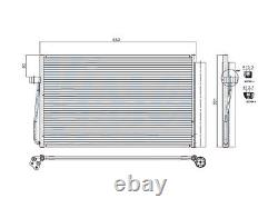 A/C Ac Air Con Radiator Condenser Conditioning For BMW 5 E60 E61 2003-2007