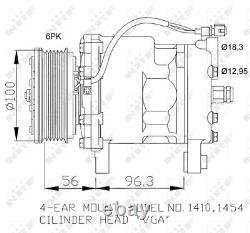 Air Con Compressor 32065 NRF AC Conditioning 6N0820803B 6N0820803C Quality New