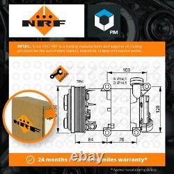 Air Con Compressor 32410 NRF AC Conditioning 1383679 1421335 1444893 1744932 New