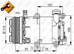 Air Con Compressor 32415 NRF AC Conditioning 1333040 1379474 1388316 1432750 New