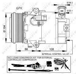 Air Con Compressor 32428 NRF AC Conditioning 13124751 13297443 13322148 1854184