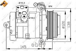 Air Con Compressor 32698 NRF AC Conditioning 68012250 0012307111 A0012307111 New