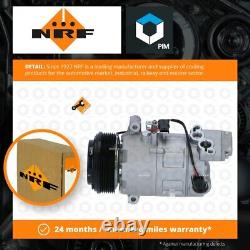 Air Con Compressor fits BMW 320 2.0 05 to 13 AC Conditioning NRF 64509156820 New