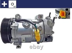 Air Con Compressor fits CITROEN C4 2.0 1.6D 04 to 11 AC Conditioning Mahle New
