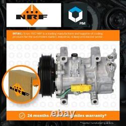 Air Con Compressor fits CITROEN NEMO AA 1.4 1.4D 2008 on AC Conditioning NRF New