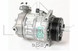 Air Con Compressor fits FORD C-MAX II 1.6D 10 to 12 AC Conditioning NRF 1684906