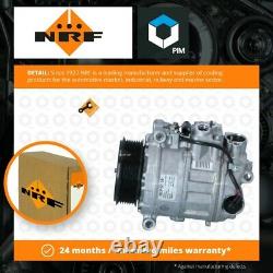 Air Con Compressor fits MERCEDES ML350 W164 3.0D 09 to 11 AC Conditioning NRF