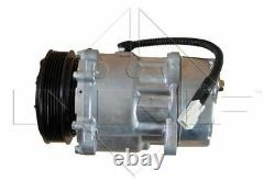 Air Con Compressor fits PEUGEOT 406 8B, 8C 95 to 04 AC Conditioning NRF 1135253