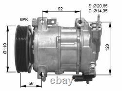 Air Con Compressor fits PEUGEOT RCZ 1.6 10 to 15 AC Conditioning NRF 1606230580
