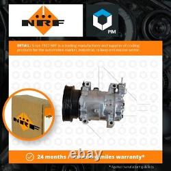 Air Con Compressor fits RENAULT CLIO Mk2 1.4 98 to 08 AC Conditioning NRF New