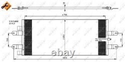Air Con Condenser 350043 NRF AC Conditioning 1854555 1921284 Quality Guaranteed