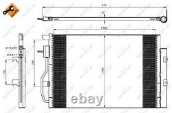 Air Con Condenser 350044 NRF AC Conditioning 1850272 95026324 95358526 96943762