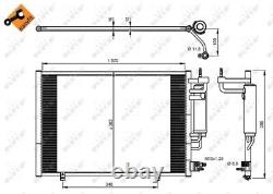 Air Con Condenser 350205 NRF AC Conditioning 1717509 1756718 AP3119710BA Quality