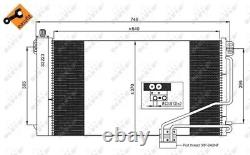 Air Con Condenser 350219 NRF AC Conditioning 1715000154 A1715000154 Quality New