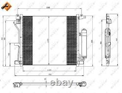 Air Con Condenser 350226 NRF AC Conditioning 921001FE0B 92100BA62A Quality New