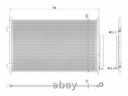 Air Con Condenser 350426 NRF AC Conditioning 80110T7WA01 Top Quality Guaranteed