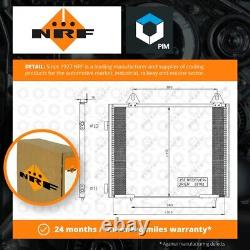 Air Con Condenser 35351 NRF AC Conditioning AWR5796 Genuine Quality Guaranteed