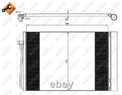 Air Con Condenser 35537 NRF AC Conditioning 2282939 64502282939 64508379885 New