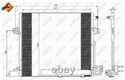 Air Con Condenser 35618 NRF AC Conditioning 2515000054 A2515000054 Quality New