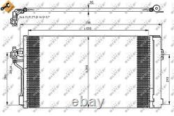 Air Con Condenser 35776 NRF AC Conditioning 6398350070 6398350270 6398350370 New