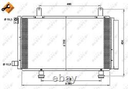 Air Con Condenser 35782 NRF AC Conditioning 71743782 71747380 7812A274 Quality