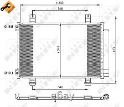 Air Con Condenser 35854 NRF AC Conditioning 4709214 93194055 9531051K00 Quality