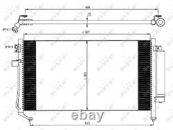 Air Con Condenser 35869 NRF AC Conditioning 7320SA000 73210SA000 73210SA010 New