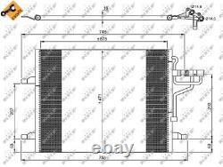 Air Con Condenser 35936 NRF AC Conditioning 1522067 8V4119710AB Quality New