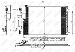 Air Con Condenser 35975 NRF AC Conditioning 92100BR40A 92100JD700 92100JD70B New