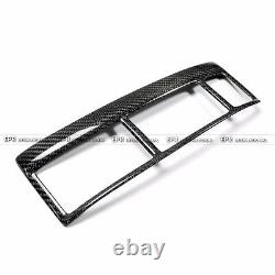 Carbon Fiber Air Condition Surround Cover (Stick On Type) RHD For Nissan R34 GTR