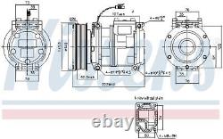 Compressor, Air Conditioner FIRST FIT NISSENS 890901