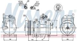 Compressor, Air Conditioner FIRST FIT NISSENS 89302