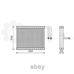Evaporator Air Conditioning Heating for BMW Rolls-Royce 7er 5er Touring F13
