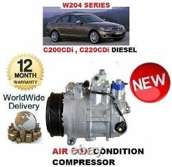 FOR MERCEDES C200 C220 CDi 2007 NEW AC AIR CON CONDITIONING COMPRESSOR