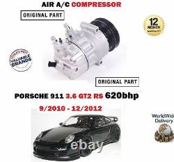 FOR PORSCHE 911 3.6 GT2 RS 997 620bhp 2010-2012 AC AIR CON CONDITION COMPRESSOR