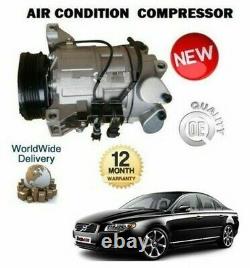 FOR VOLVO S80 2.4 DIESEL D5 d5 AWD 185bhp 2006- AIR CON CONDITIONING COMPRESSOR