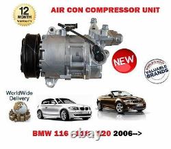 For Bmw 116 118 120 E81 E87 E88 E82 2005 New Air Con Conditioning Compressor