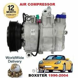 For Porsche Boxster 2.5 2.7 3.2 1996- Ac Air Con Condition Compressor Complete