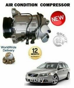 For Volvo V70 Mk II 2.4 D D5 D5 Awd 2001- Air Con Conditioning Compressor