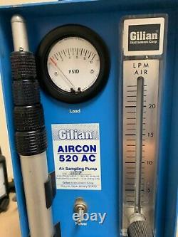 Gilian AirCon-2 520 AC High Volume Air Sampling Pump Great Condition