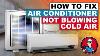 How To Fix Air Conditioner Not Blowing Cold Air Hvac Training 101