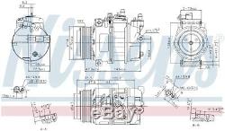 NISSENS Air-con Compressor 89496 (3 Year Guarantee)