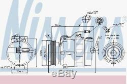 Nissens 89054 Compressor Air Conditioning