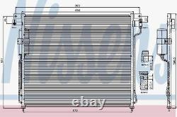Nissens 94879 Condenser Air Conditioning Man