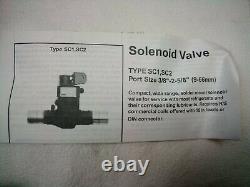 Parker Flo-Con SC Commercial Solenoid Valve 104019 SC 1 Eff Port Size 5