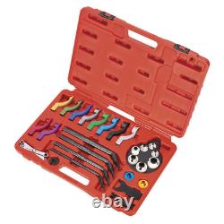 VS0557 Sealey Fuel & Air Conditioning Disconnection Tool Set 27pc Engine